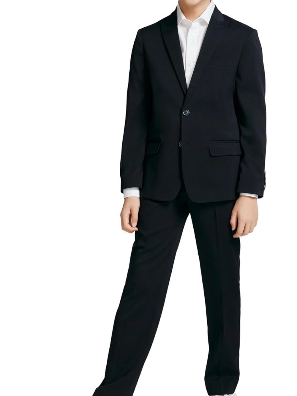 NWT Calvin Klein Boys' 2-piece Formal Suit Set size 16 husky